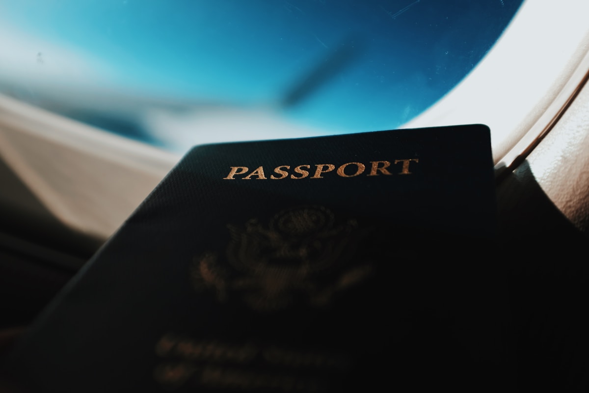Digital passport and QR code for Egypt visa on arrival